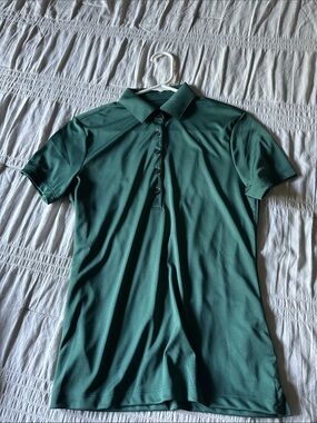 Tourney golf Classic Short Sleeve Polo in Deep Green